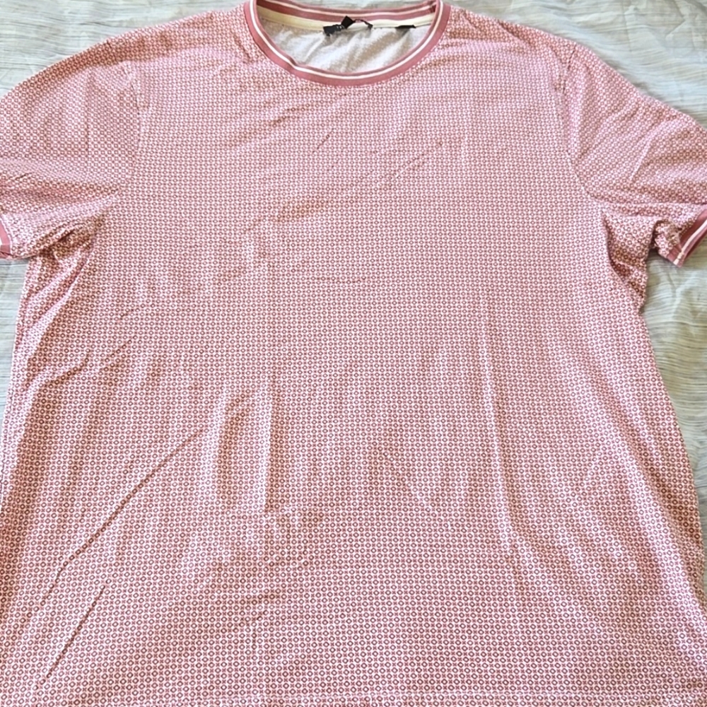 Ted Baker Crewneck T-Shirt Size 5 XL Pink